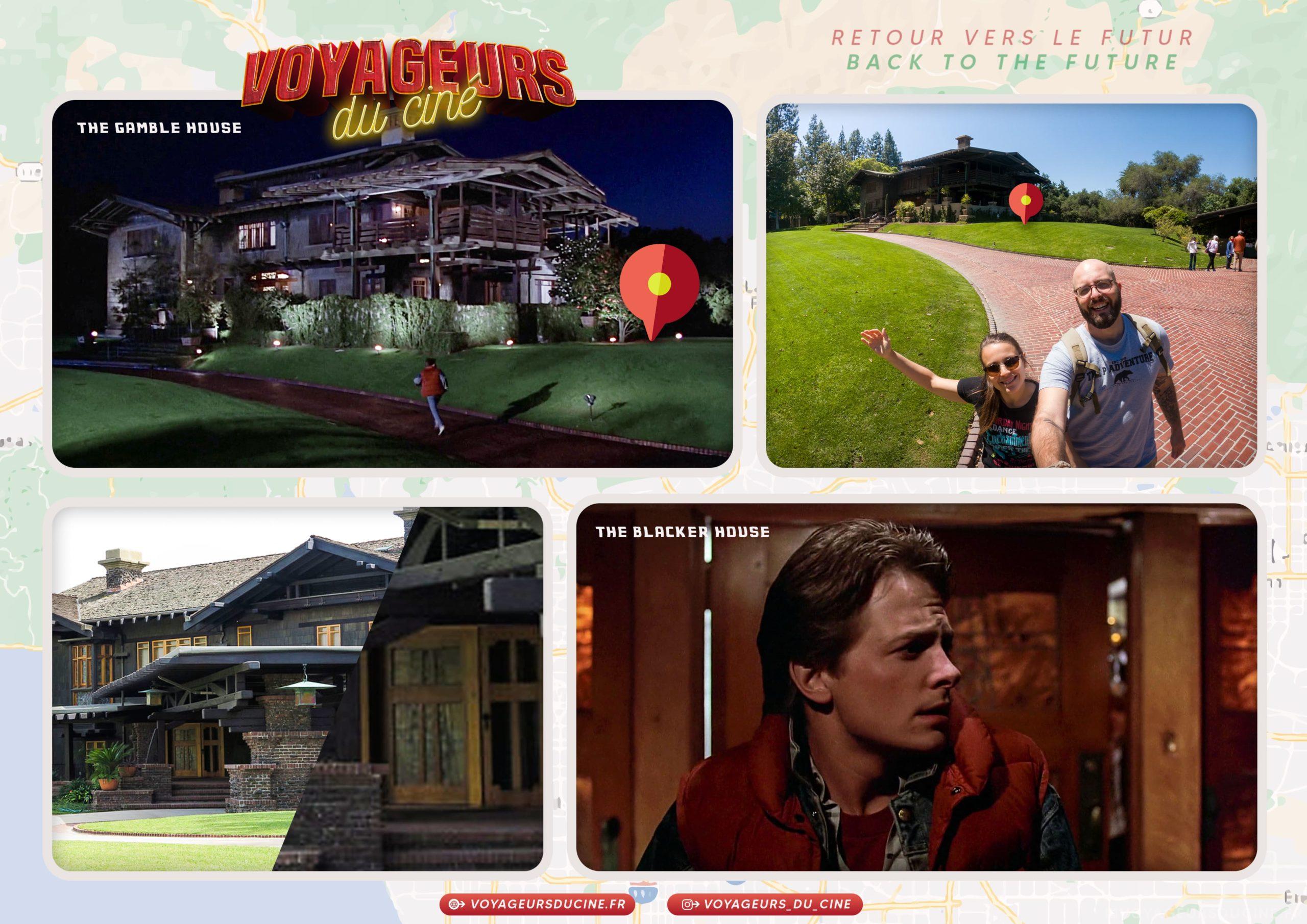 Maison de Doc dans retour vers le futur - Doc House in Back to the future - The Gamble House - The Blacker House