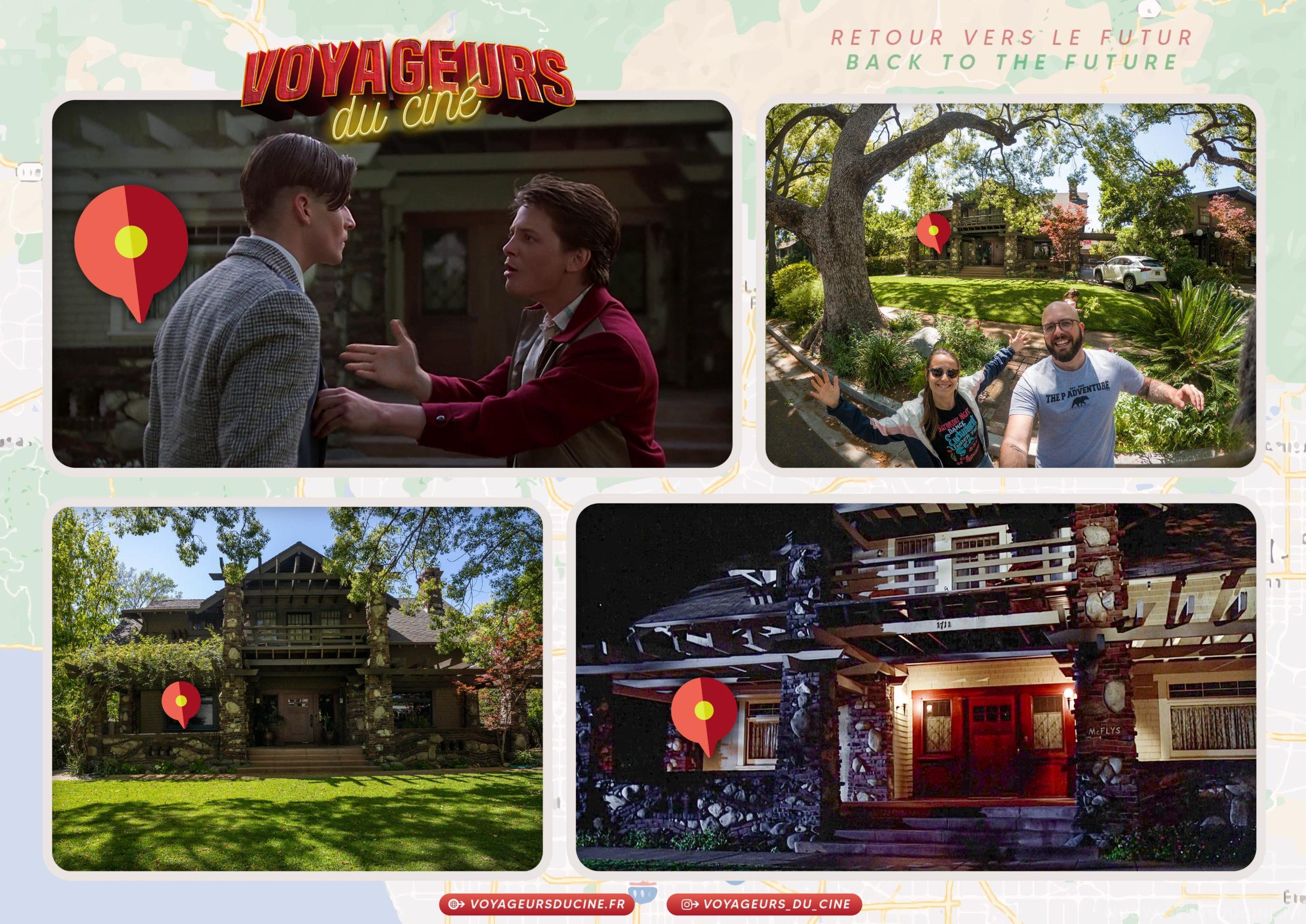 Maison de George McFly dans retour vers le futur - George McFly house's in Back to the future