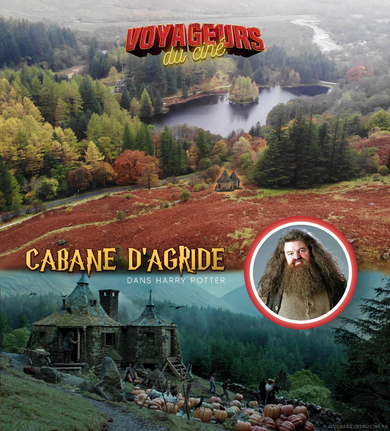 La cabane de Hagrid dans Harry Potter en ecosse Glenco