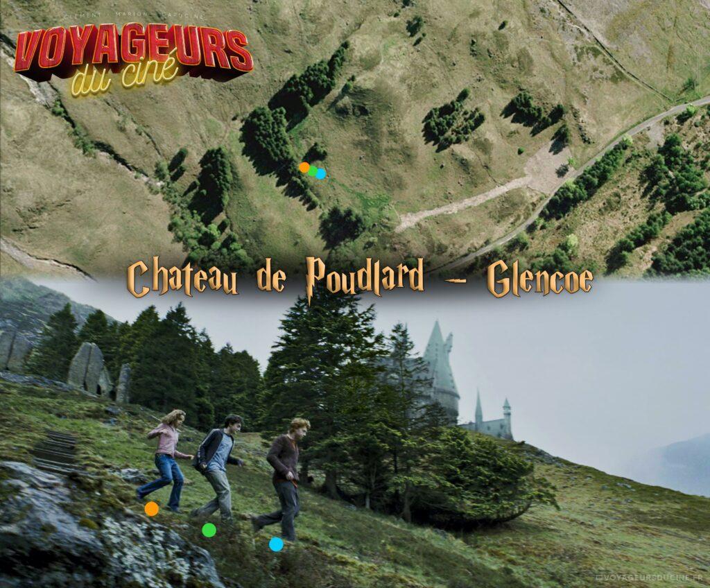 Ou ce trouve le Château de Poudlard dans la vallée de Glencoe